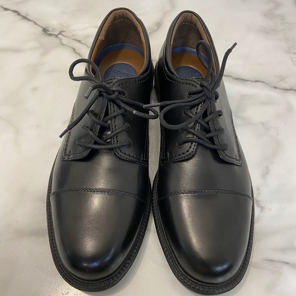 Dockers Men's 11.5 Gordon Genuine Leather Dress Casual Cap Toe Lace-up Oxford - Picture 1 of 5